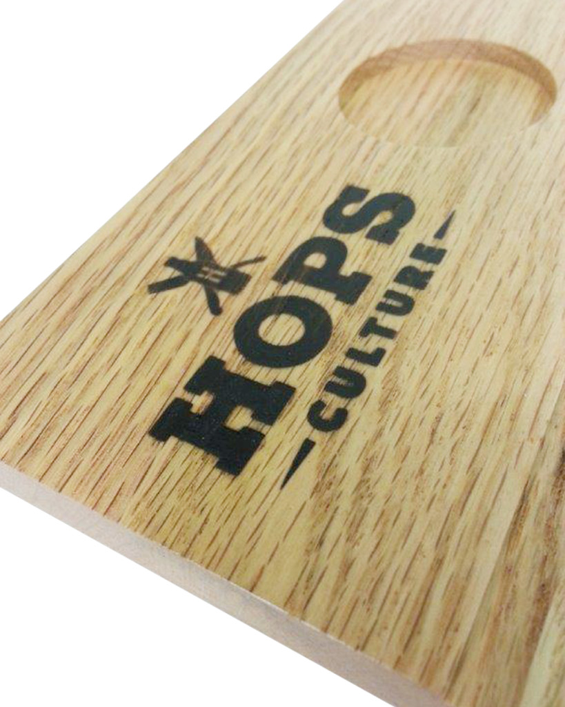 Hot stamp example Moslow Wood Products (Virginia)